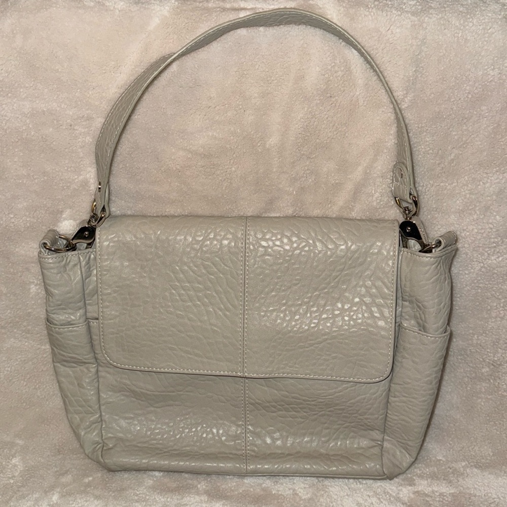Thirty-One Jewell Gray Shoulder Bag